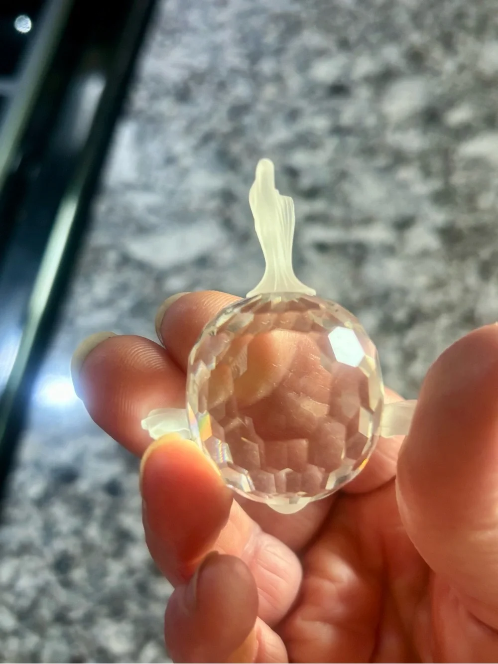 Vintage Swarovski Crystal Puffer Fish Figurine - Picture 8 of 10